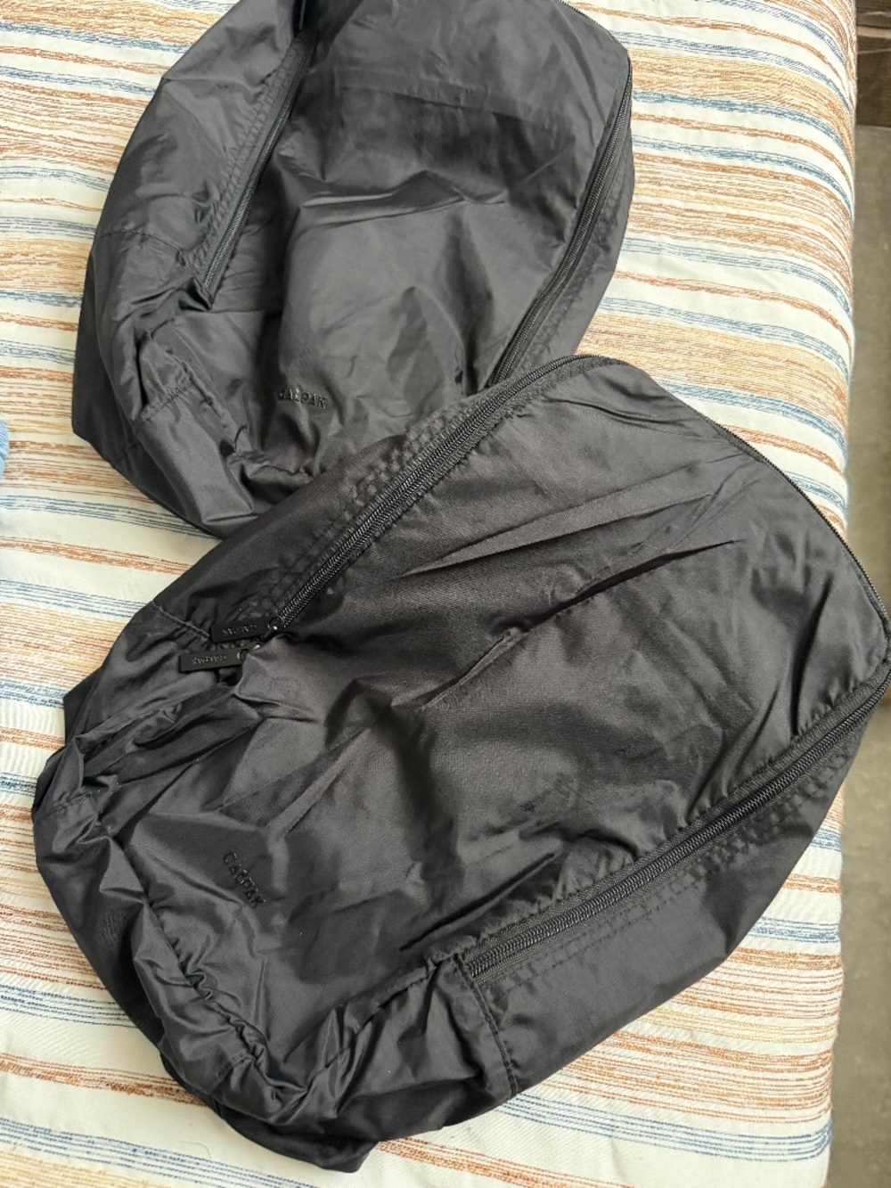 CALPAK Shoe Cubes Set of 2 in Black